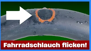 Fahrradschlauch flicken - So einfach geht es!