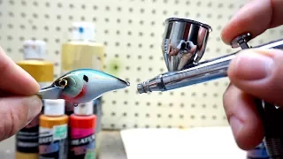HOW TO CUSTOM PAINT A CRANKBAIT - Everything you NEED to get Started!