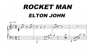 Elton John - Rocket Man Sheet Music