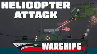 Helicopters attack warships - People Playground (40)