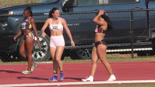 Women's 100m Prelims Section 1 PURE Athletics Sprint Elite Meet May 11, 2024.