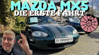 Die ERSTE Fahrt mit dem 140Ps Mazda MX5! & Harry Strandet mit Oldtimer… Können wir helfen?