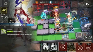 [Arknights] Ebenholz one shots both phases of LE-8 boss