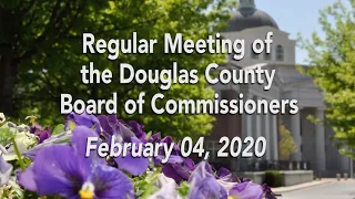 Board of Commission Meeting of February 4, 2020