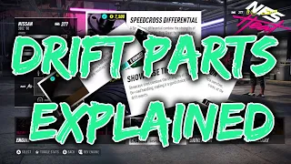 NFS Heat - Drifting Explained - How to pick parts and what it all means