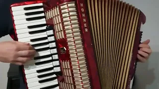 Balalajka- Accordion/ Akkoreon Hohner Verdi II N- test akordeón harmonika