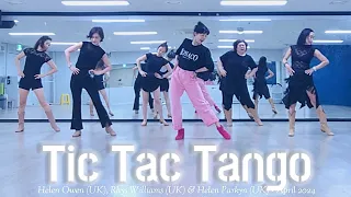 Tic Tac Tango Linedance | Beginner | Demo | 초급라인댄스 | ⭐KSLDA 교육위원 이희선