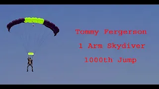 1 Arm Skydiver 1000th Jump 08152020