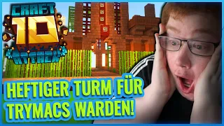 Ich BAUE ein HEFTIGEN TURM für TRYMACS WARDEN! | Craft Attack 10 #16