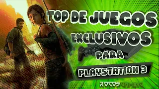 TOP 5 Mejores Exclusivas de la PlayStation 3