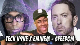 Tech N9ne - Speedom (WWC2) (feat. Eminem & Krizz Kaliko) | OFFICIAL AUDIO REACTION