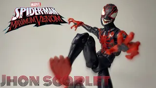 Marvel Legends | Venomized Miles Morales | BAF VenomPool | Figure Review