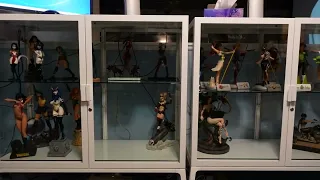 Ikea Milsbo short cabinet update & Mini statue tour