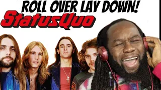 STATUS QUO Roll over lay down Music Reaction - A very very naughty song - First time hearing