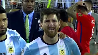 Messi Crying After Penalty Miss