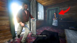 Here's what happened in the house Where Micah kills maddy and her husband - Red Dead Redemption 2