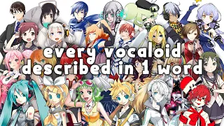 Every VOCALOID Described In One Word