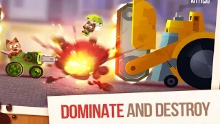 CATS: Crash Arena Turbo Stars - Battle Bot Constructor - Build a War Machine - PvP Combat Gameplay