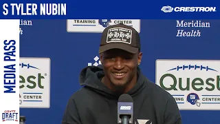 Tyler Nubin: "I can't wait to get to work" | New York Giants