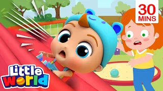 Play Safe At The Playground | More Kids Songs & Nursery Rhymes by Little World