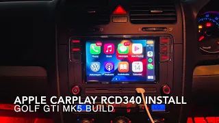 [EP2] Apple Car Play (RCD340) install - Golf GTI Mk5 Build