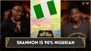 Shannon Sharpe is 90% Nigerian: "Look like I got off the boat yesterday." | CLUB SHAY SHAY