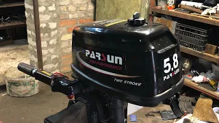 Знакомство с Parsun 5.8 2t