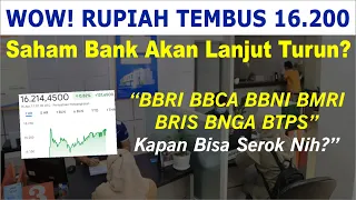 IHSG Crash! Sampai Kapan Saham Bank & Finance Turun? Kapan Kita Bisa Serok Di Harga Diskon?