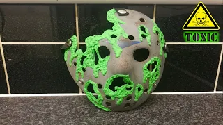 How To Make a (TOXIC WASTE JASON MASK) From a £7 Jason Mask i Got From EBAY🔥😈🔥