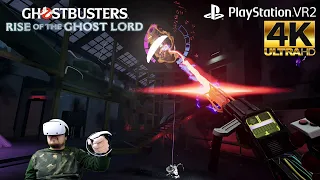 [Walkthrough Part 2] Ghostbusters: Rise of the Ghost Lord (PS5) PSVR2 4K UHD No Commentary