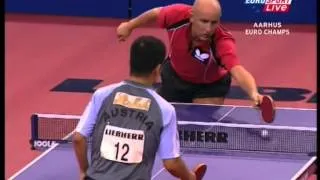 Table Tennis - Attack (BENTSEN) Vs Defense (CHEN WEIXING) XXI !