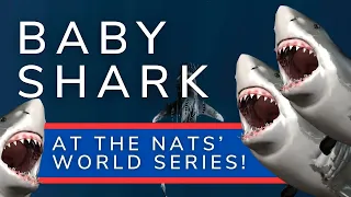 BABY SHARK at the WORLD SERIES Washington Nationals
