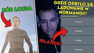 RÓB LOUDA | GDZIE ODBYŁO SIĘ LĄDOWANIE W NORMANDII? |😂 POLSKIE SHOTY 😂| FM#502🔥