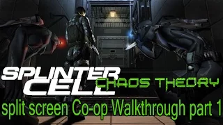 Splinter Cell: Chaos Theory - part 1 - Split screen Co-op - 1080p 60fps - No commentary