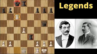 Chess Legends : Akiba Rubinstein vs Emanuel Lasker