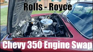 Rolls Royce Engine Swap Chevy 350