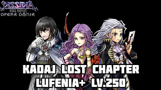 【DFFOO】Kadaj Lost Chapter LUFENIA+ LV.250 (Maria, Setzer, Cid Raines)