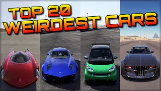 TOP 20 WEIRDEST CARS in FORZA HISTORY