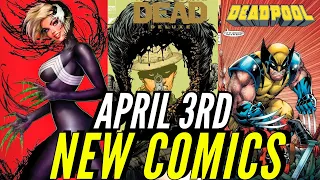 NEW COMIC BOOKS RELEASING APRIL 3RD 2024 MARVEL PREVIEWS COMING OUT THIS WEEK #COMICS #COMICBOOKS