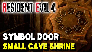 Resident Evil 4 Remake Small Cave Shrine SYMBOL PUZZLE Solution (Chapter 4)