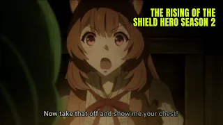 Raphtalia forced Rishia to show her chest🤣 | The Rising of Shield Hero (season 2)