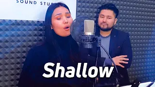 Lady Gaga & Bradley Cooper - Shallow | cover by Samat & Asel