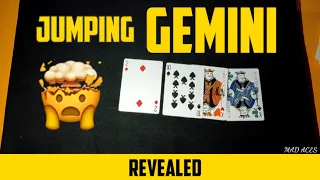 JUMPING GEMINI Card Trick - TUTORIAL