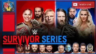 WWE SURVIVOR SERIES 2018 LIVE STREAM FULL SHOW November 18 2018 REACTION