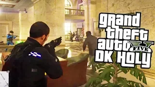 КОД КРАСНЫЙ, ГРАБЕЖ БАНКА!! GTA 5 ПАТРУЛЬ ПД МОДЫ! ГТА 5 МОДЫ #2