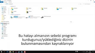 Epic Games vb. Geçersiz sürücü Hatası (F:/ - G:/ - H:/ ...)