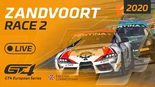 RACE 2 - GT4 EUROPEAN SERIES   - ZANDVOORT 2020 - ENGLISH