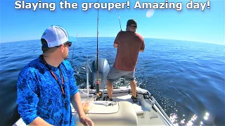 Grouper trolling, last trip of 2021!