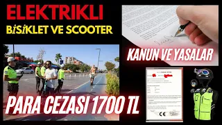 Elektrikli Bisiklet Alacaklar Kullananlar Mutlaka Dinleyin,/ Kanun ve Yasada,/#elektriklibisiklet,