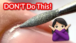 Mistakes When Using Electric Nail File - STOP Doing These to Avoid Nail Damage